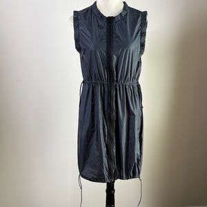 LeSwim Rash guard Swim Coverup Zip Up Lightweight Gray Size S/M